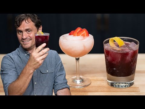 2 Easy Wine Cocktails! Crushable Summer Drinks!