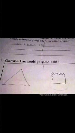 Jawaban ujian bocil ngakak😂 #brainrot #memeindonesia #shorts