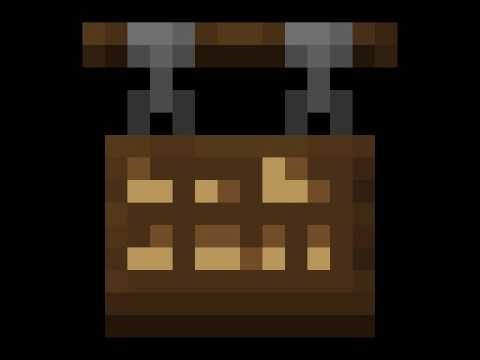 Recipe 1106 - Dark Oak Hanging Sign