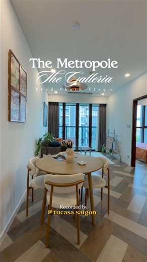 THE METROPOLE THU THIEM THE GALLERIA RESIDENCE 1 BEDROOM 51 SQM
