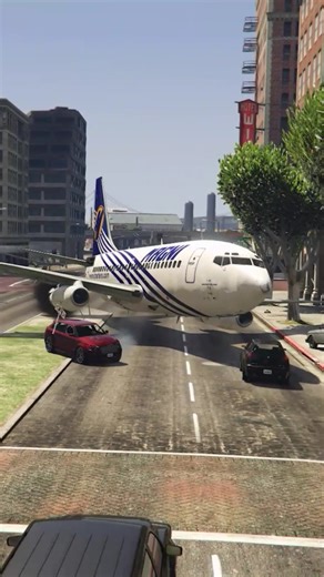 Plane Engine Catches Fire | Emergency Landing in the Middle of the City