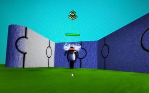 面壁者 酷豆编程 Kodu Game Lab 第五个自制游戏：草地御敌 2分5 20211205