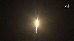 217K views · 10K reactions | The SpaceX Dragon resupply ship blasts off on time from NASA's Kennedy Space Center to the space station where it will arrive Monday at 7 a.m. EDT delivering over 5,600 pounds of science, supplies and hardware for the Expedition 62 crew. | International Space Station | Facebook