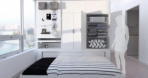 Space-Saving Robotic Furniture