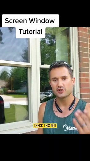 How to put back screen window? #windowcleaning #smallbusinessowners #xyzbca #fyp #foryou #foryoupageofficiall #grind #housemaintenance #screenwindow