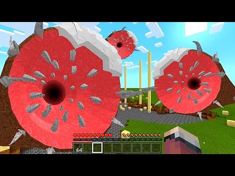 [Minecraft] Can we defeat the strongest sandworm? It's huge and so strong it's insane lol [Minecr...