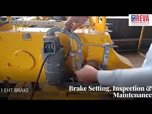 Brake setting, inspection & Maintenance : session 7 :REVA 5th Maintenance Training Workshop