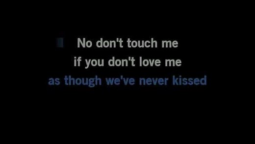 Karaoke Don't Touch Me - Jeannie Seely - CDG, MP4, KFN - Karaoke Version