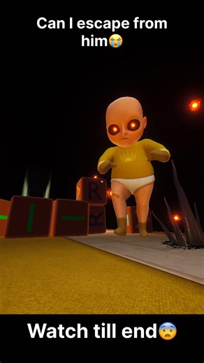 The Baby Turned GIANT And Chased Me 😱 #shorts