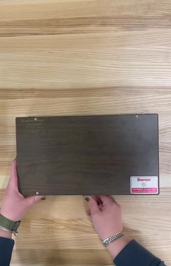 JUST DON’T DO IT 🚫 The #Starret #Gage Block Sets are readily available in a wide selection of block shapes, materials, accuracy grades and piece counts. All sets are furnished in a handsome, rugged wooden case for lasting protection. #starretttools #gageblocks #precisiontools #fyp #americanmanufacturing