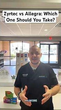 Zyrtec vs Allegra: Which One Should You Take? #medisolpharmacy #phoenix