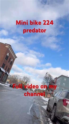 Predator, 224 mini bike speed test #lifestyle #minibike