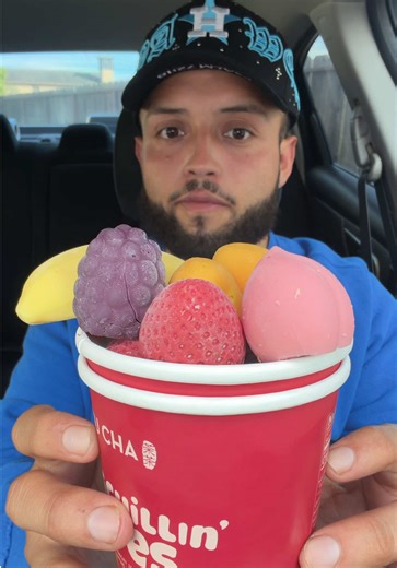 First Time Trying THE VIRAL FRUIT ICE CREAM | TU-CHA Fruit Ice Cream Bucket | Viral Fruit Ice Cream | location: Quick Save On Laurel, Salinas, CA | #foodtiktok #foodreview #fruiticecream #icecream #tucha