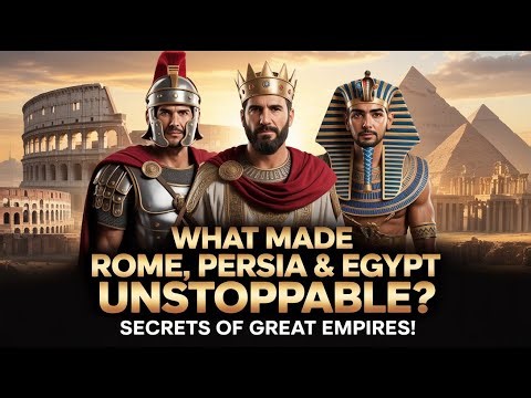 What Made Rome, Persia & Egypt Unstoppable? Secrets of Great Empires!