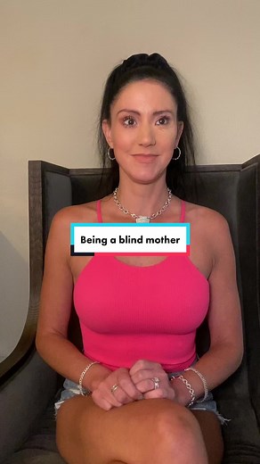 I may be blind, but I can still be an amazing mom. #BlindTok #Blind #JoyIsAChoice #BlindParenting #Parents #Mother #ForYou