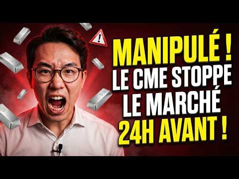 Argent manipulé encore — le CME stoppe le marché 24h avant le First Notice Day