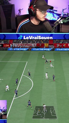 Animated Soccer Match Highlights from FIFA Simulation
