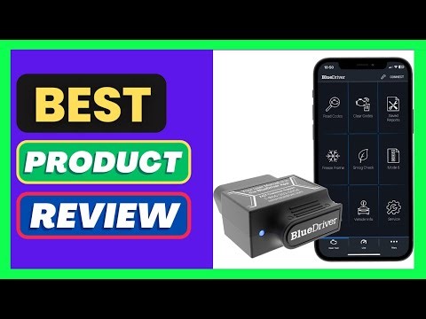 BlueDriver Bluetooth Pro OBDII Scan Tool for iPhone & Android - No