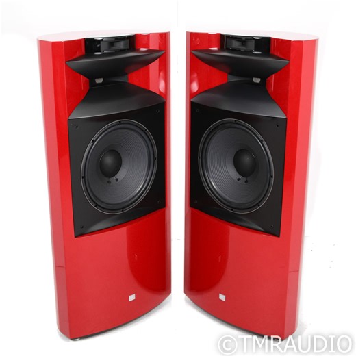 JBL Project K2 S9900 Floorstanding Speakers; Rossa Corsa Pair