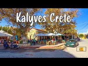 🇬🇷 Exploring & Strolling through Kalyves Crete, Greece