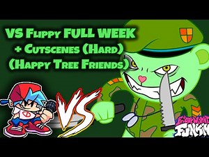 Friday Night Funkin' - VS Flippy FULL WEEK + Cutscenes (FNF Mod/Hard) (Happy Tree Friends)