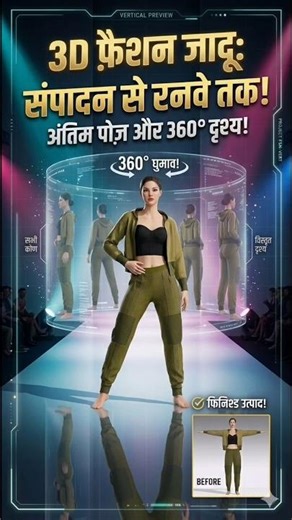 3D Fashion Magic in CLO 3D! ✨ Edit se Runway tak 👗 #Shorts #clo3d