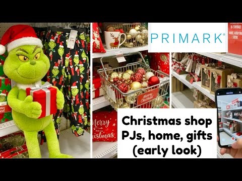 Primark Christmas collection early look, Home, pjs, gifts, decor, Primark new in