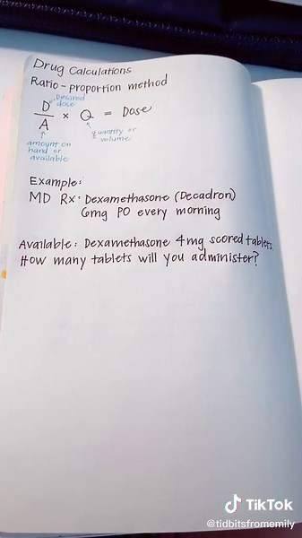 Mastering Drug Calculations with the Ratio-Proportion Method