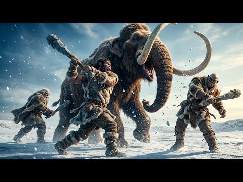 Life Million Years Ago : Hunting a Mammoth in the Ice Age | Prehistoric Adventure Story