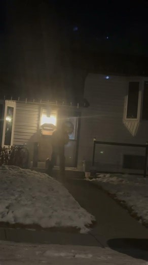 winter doordashing in calgary after work ❄️ #fooddelivery #ubereats #doordashdriver