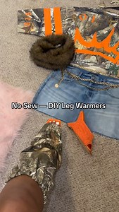 100K views · 9.3K reactions | No Sew — DIY leg warmer tutorial 殺 • • • • #TrendyWithTillie #ItsVersaTILLIEtyBaby #fashiondiy #fashionhack #fashioninfluencer #styleinfluencer #itgirl #thatgirl #fashiongirl #fashionista #fashion #stylist #fashionstylist #personalstylist #stylish #ootd #ootdfashion #outfitinspo #blackgirlfashion #blackgirloutfits #accessorieslovers #outfitinspiration #personalstylist #personalshopper #foryou #fyp #fypviral | Khalisha Tillie | Facebook