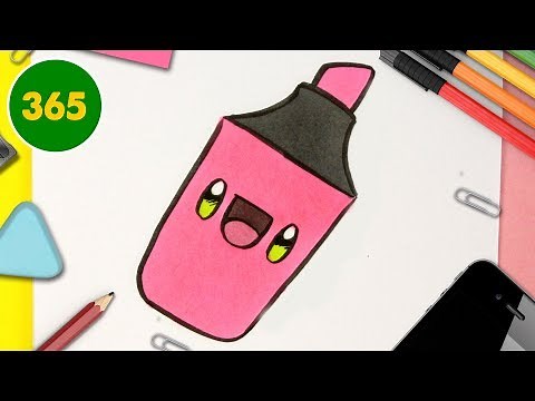 COMMENT DESSINER UNE ÉTIQUETTE KAWAII - dessins kawaii faciles - Apprenez à dessiner