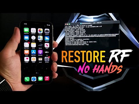 How To Restore Root Filesystem On iPhone "No Hands" SSH Method Snappy