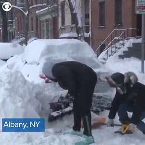 15K views · 312 reactions | SO MUCH SNOW: The first major snowstorm of the season dumped more than a foot of snow in some areas upstate. Are you digging out this morning? https://cbsloc.al/2u97zcE | CBS New York | Facebook