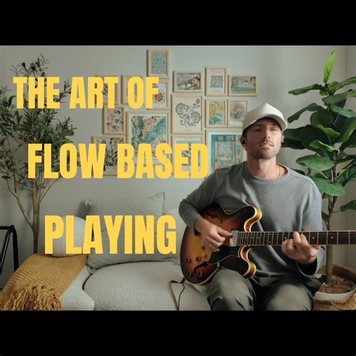 Here’s why this breakthrough “flow-based” approach transforms how guitarists move, feel, and express themselves on the instrument. Most guitar players learn a few shapes, memorize tabs, and chase other people’s licks. But what if your chords could actually connect — flowing into one another effortlessly, like a conversation? What if you could build the coordination and strength in your hands to move anywhere on the neck with ease — while creating your own sound in the process? That’s what this m