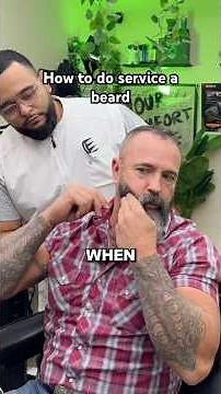 How to trim a beard #beards #beardsofinstagram #barber #barbers