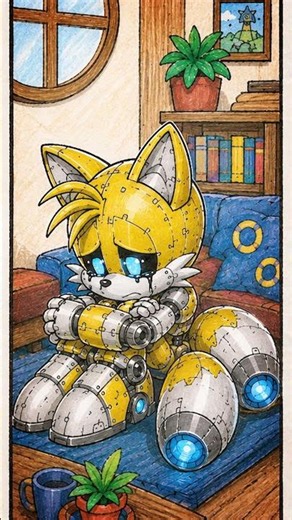 Mecha Tails Is Sad 😥🤖