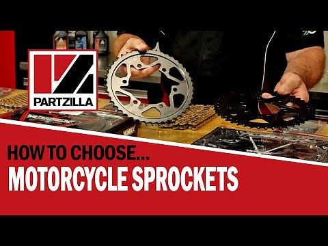 Motorcycle Sprocket Guide | Choosing Motorcycle Sprockets | Motorcycle Sprocket Ratios | Partzilla