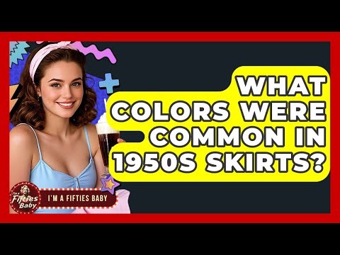 What Colors Were Common In 1950s Skirts? - Im a 50s Baby