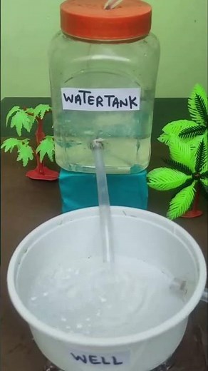🌧️ Working Rainwater Harvesting Model for School Science Project! 💧