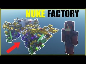 I Made A NUKE FACTORY In Minecraft