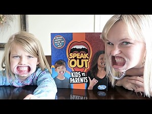 WATCH YA' MOUTH CHALLENGE! SPEAK OUT GAME | KIDS VS PARENTS