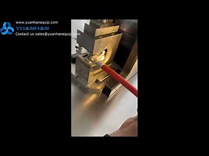 Servo motor driven cable lugs crimping machine - Yuanhan