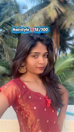 Day18/100(Practice makes better) #geethabanniraj #hairstyle #love #hairgoals #hairgrowth #haircare