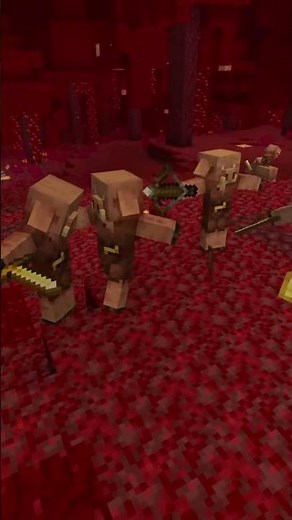 Piglin Victory Dance Chance #minecraft