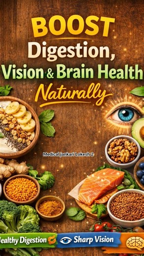 Boost Digestion, Vision & Brain Health Naturally | Natural Superfoods for Gut, Eyes & Memory