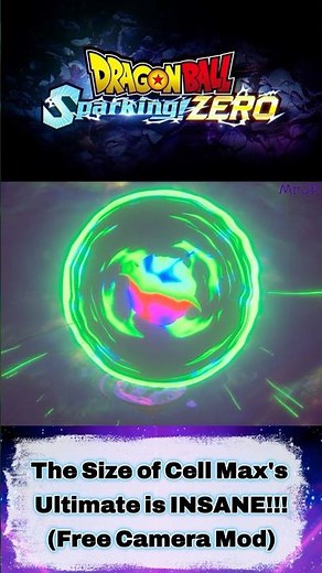 The Size of Cell Max's Ultimate is INSANE!!! Free Camera Mod (Dragon Ball: Sparking! Zero PC)