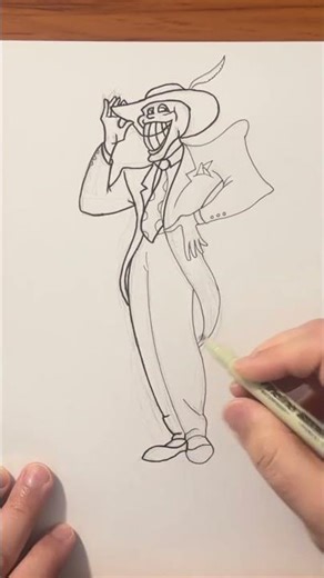 Drawing The Mask #howtodraw #art #drawing #draw #drawingforbeginners #drawingforkids #themask