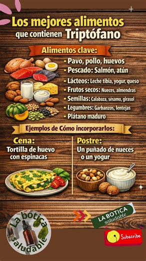 Foods rich in tryptophan for better sleep #health