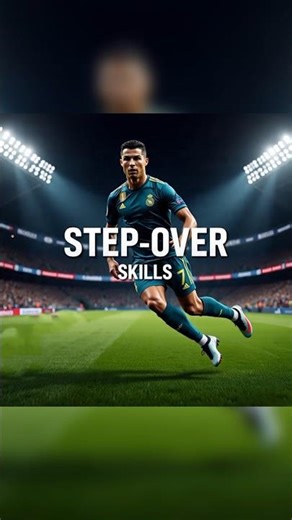 stepover football skills 🔥